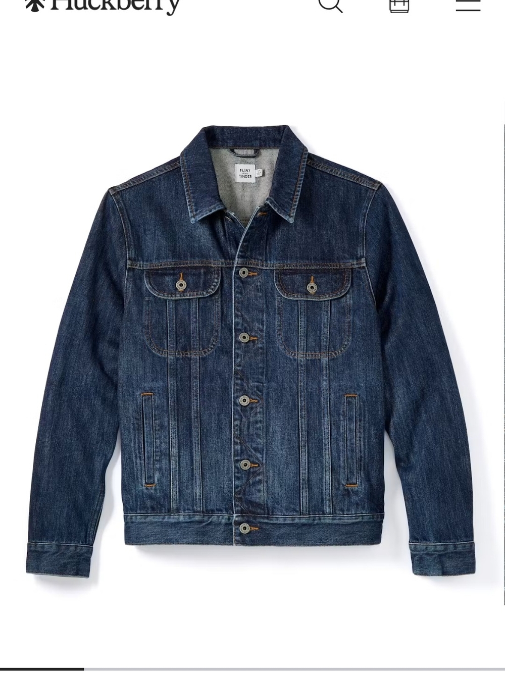 Huckberry Flint And Tinder Denim Trucker Jacket